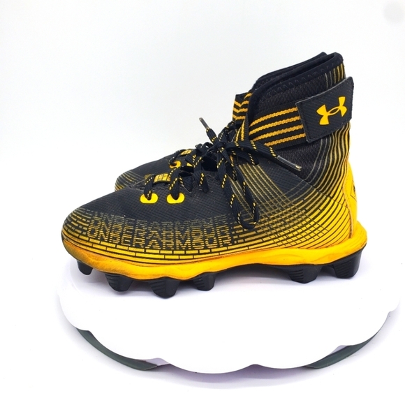 Under Armour Shoe Youth 3.5 UA Highlight MC DSG Football Soccer Cleats - Picture 1 of 9
